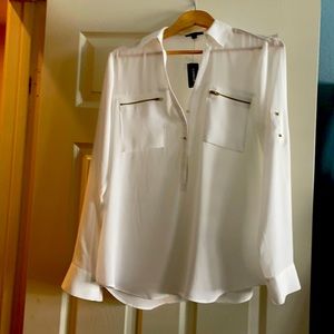 NWT Express Portifino style white blouse